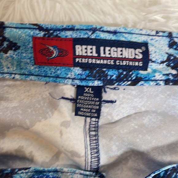 Reel Legends Performance Wear Swim Trunks Sz Xl - Picture 7 of 11